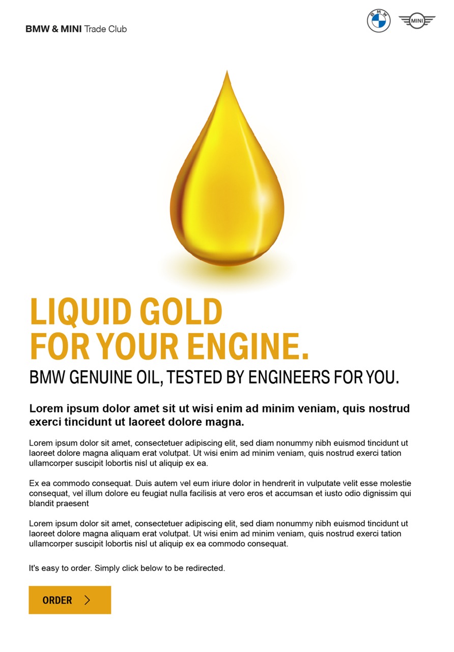 BMW MINI Project Image Oil 2